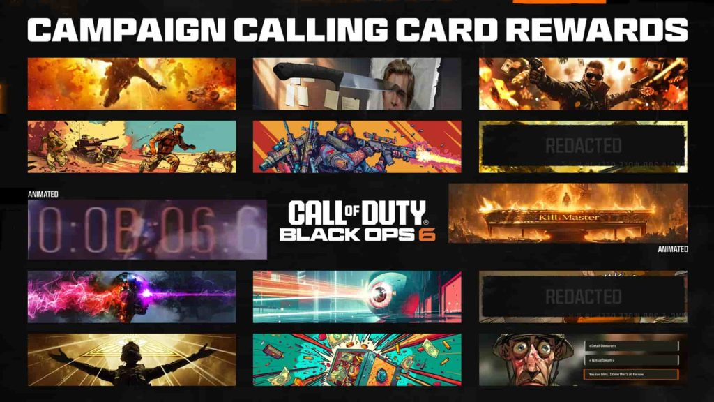 Call of Duty: Black Ops 6 - Recompensas